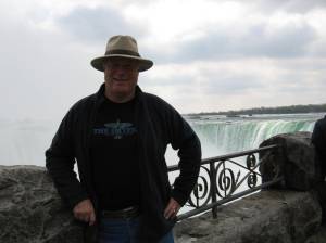 Ray at Niagara Falls